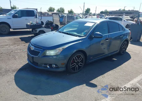 2012 Chevrolet Cruze Ltz из США, поврежденный, VIN 1G1PH5SC3C7327072